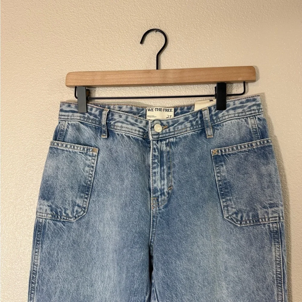 NWT Free People We The Free Izzy Low Rise Flare Jeans 27